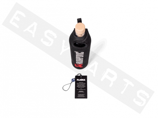 Glasflasche AKRAPOVIC mit schwarzem Schutzbeutel